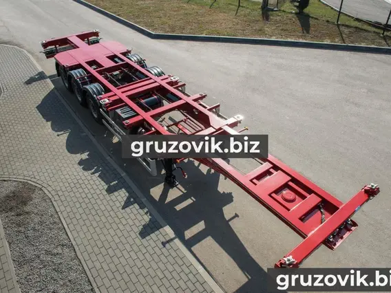 Полуприцеп-контейнеровоз Grunwald Gr-VCSt 2020 года новый фото 3