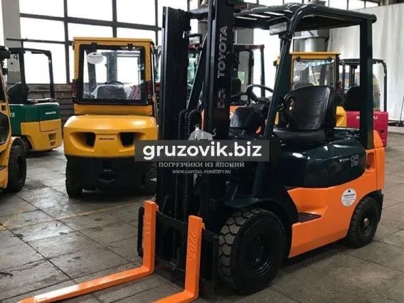 Вилочный погрузчик Toyota 02-7FD18 2005 года б/у фото 7