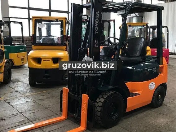 Вилочный погрузчик Toyota 02-7FD18 2005 года б/у фото 7