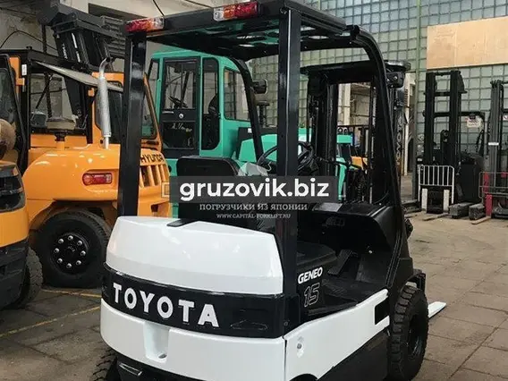 Вилочный погрузчик Toyota 7FB15 2004 года б/у фото 3