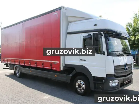 Тентованный грузовик Mercedes-Benz Atego 1223 2016 года б/у фото 9