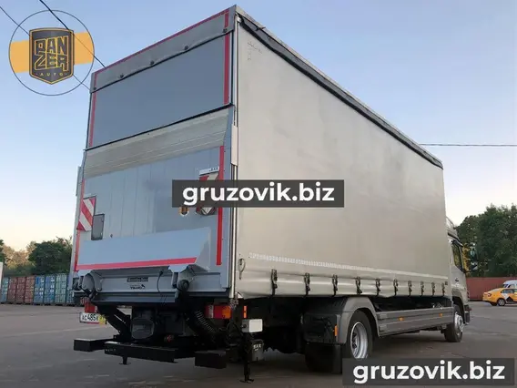 Тентованный грузовик Mercedes-Benz Atego 1229 L 2013 года б/у фото 10