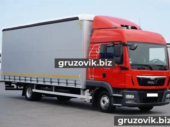 Тентованный грузовик MAN TGL 12.250 2015 года б/у