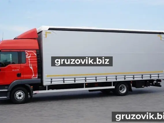 Тентованный грузовик MAN TGL 12.250 2015 года б/у фото 2