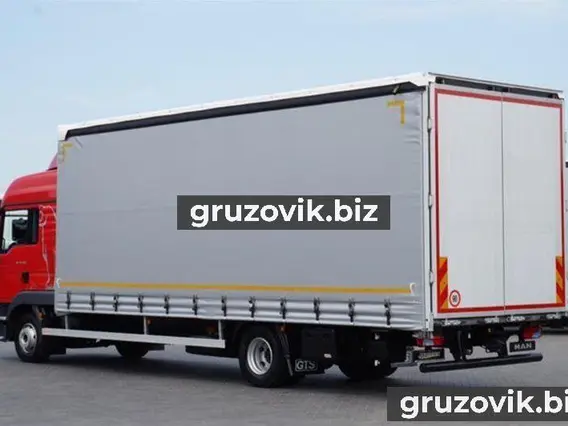 Тентованный грузовик MAN TGL 12.250 2015 года б/у фото 5