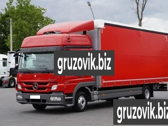 Тентованный грузовик Mercedes-Benz Atego 2012 года новый