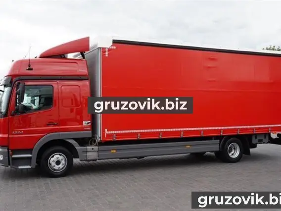 Тентованный грузовик Mercedes-Benz ATEGO / 1224 2012 года б/у