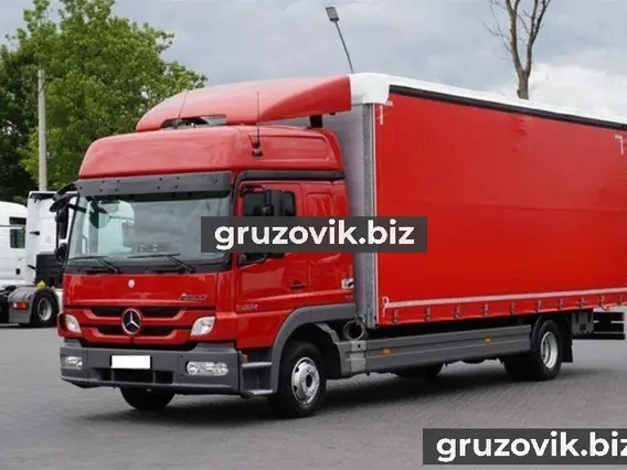 Тентованный грузовик Mercedes-Benz ATEGO / 1224 2012 года б/у фото 10
