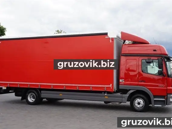 Тентованный грузовик Mercedes-Benz ATEGO / 1224 2012 года б/у фото 9