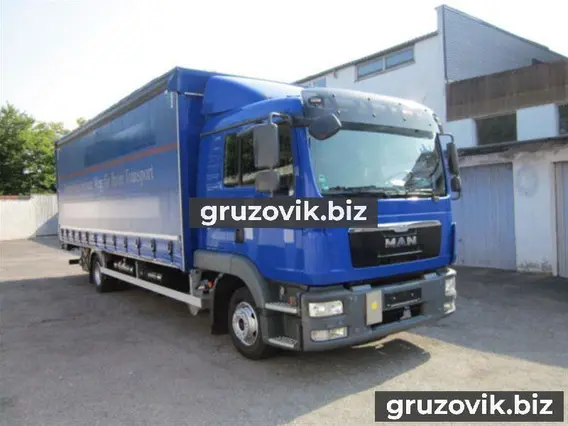Тентованный грузовик MAN TGL 12.250 2013 года б/у фото 9