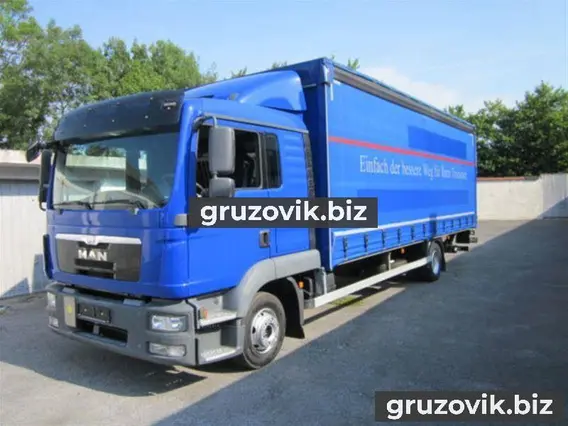 Тентованный грузовик MAN TGL 12.250 2013 года б/у фото 3