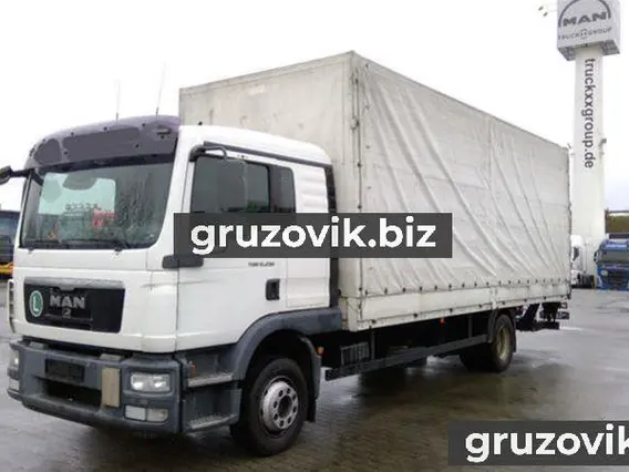 Тентованный грузовик MAN TGM 12.290 2010 года б/у фото 9