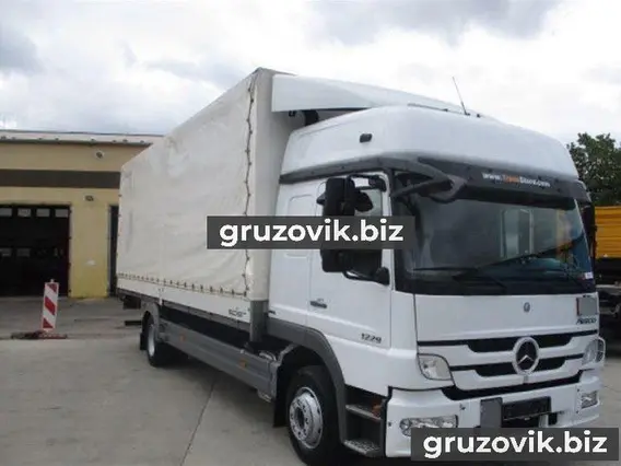 Тентованный грузовик Mercedes-Benz Atego 1229 2011 года б/у фото 8