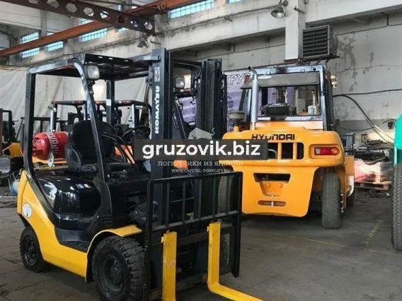 Вилочный погрузчик Komatsu FG18T-20 2006 года б/у фото 2