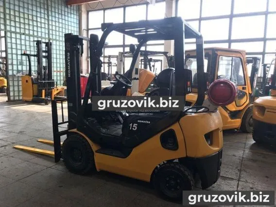 Вилочный погрузчик Komatsu FG18T-20 2006 года б/у фото 8