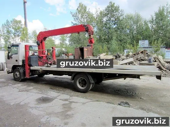 Эвакуатор Isuzu NQR75R 2008 года б/у фото 3