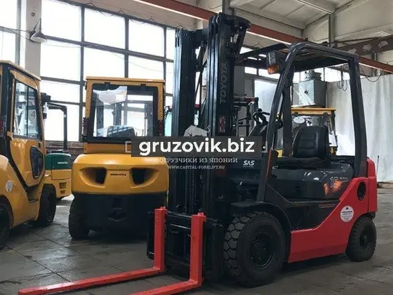 Вилочный погрузчик Toyota 62-8FD15 2007 года б/у