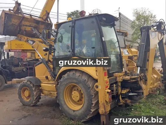 Экскаватор-погрузчик Caterpillar 434E 2008 года б/у фото 4