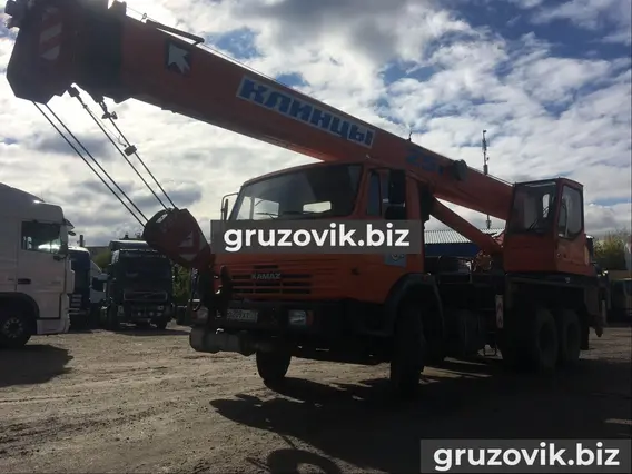 Автокран Клинцы КС-55713-1К-2 Камаз 65115-62 2013 года б/у