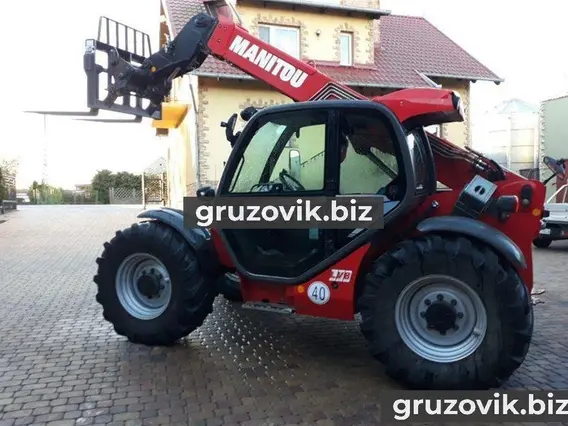 Телескопический погрузчик Manitou MLT 735-120 LSU 2009 года б/у фото 4