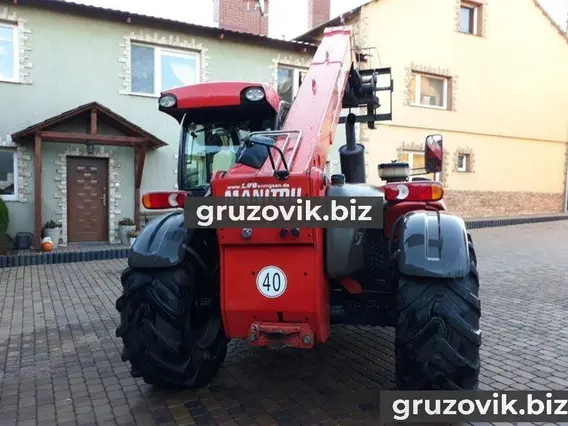 Телескопический погрузчик Manitou MLT 735-120 LSU 2009 года б/у фото 2