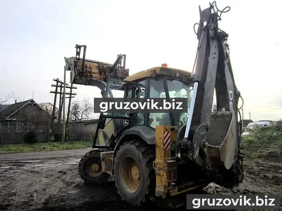 Экскаватор-погрузчик John Deere 325J 2011 года новый фото 4