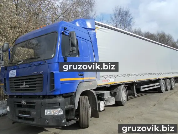 Тентованный грузовик МАЗ 5440С9-520-031 2019 года б/у фото 4