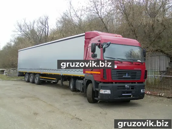Тентованный грузовик МАЗ 5440С9-520-031 2019 года б/у фото 5