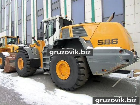 Фронтальный погрузчик Liebherr L586 2012 года б/у фото 3