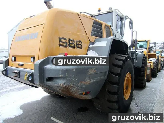 Фронтальный погрузчик Liebherr L586 2012 года б/у фото 4