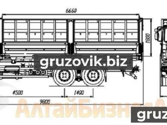 Самосвал МАЗ 6501 2026 года новый фото 4