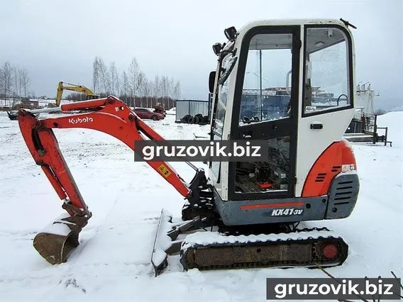 Экскаватор Kubota KX41-3V 2009 года б/у фото 4