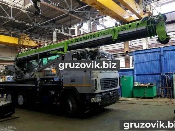 Автокран Zoomlion-МАЗ ZMC-25 2019 года б/у фото 2