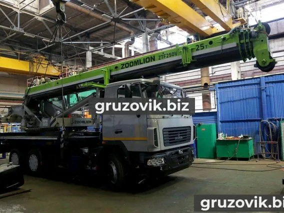 Автокран Zoomlion-МАЗ ZMC-25 2019 года б/у фото 4