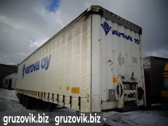 Шторный полуприцеп Krone Mega Liner 2007 года б/у
