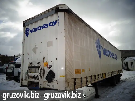 Шторный полуприцеп Krone Mega Liner 2007 года б/у фото 2