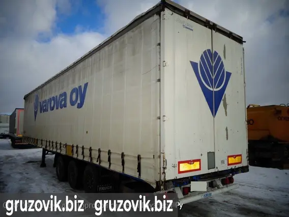 Шторный полуприцеп Krone Mega Liner 2007 года б/у фото 3