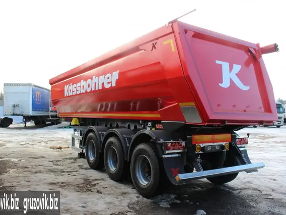 Самосвальный полуприцеп Kassbohrer K.SKS 2017 года б/у фото 2