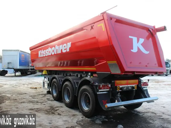 Самосвальный полуприцеп Kassbohrer K.SKS 2017 года б/у фото 8