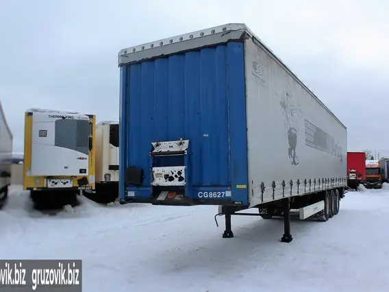 Шторный полуприцеп Krone sd 2010 года б/у фото 2