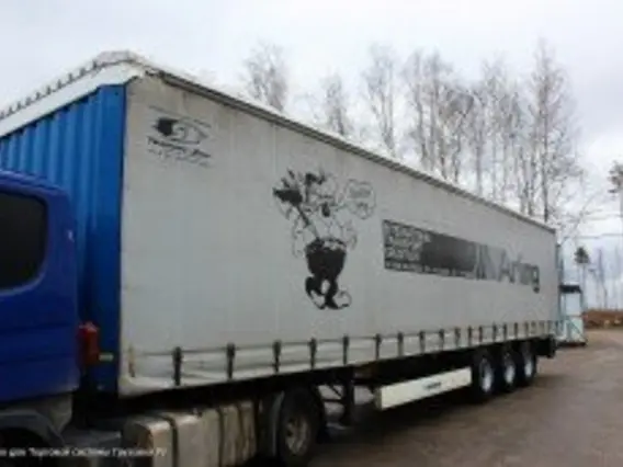 Шторный полуприцеп KRONE Б/У год выпуска 2010 2010 года б/у фото 5