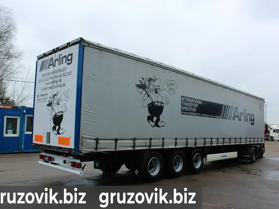 Шторный полуприцеп KRONE Б/У год выпуска 2010 2010 года б/у фото 4