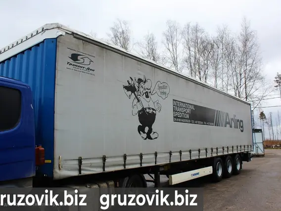 Шторный полуприцеп KRONE Б/У год выпуска 2010 2010 года б/у фото 8