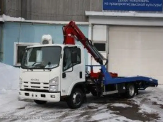 Самопогрузчик Isuzu ELF 7,5 (NPR75L) 2017 года б/у фото 2