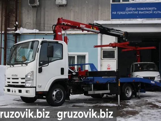 Эвакуатор Isuzu ELF 7,5 (NPR75L) 2017 года б/у