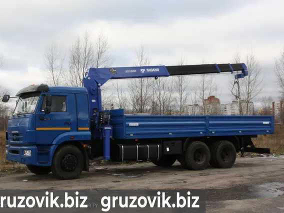 Самопогрузчик Камаз 65117 2017 года б/у