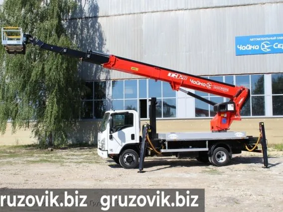 Автовышка ISUZU ELF-7.5 (NPR75LK) 2017 года б/у фото 2