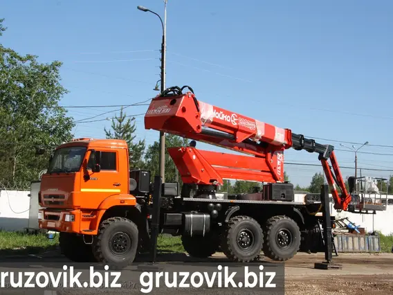 Автовышка Камаз 43118 2017 года б/у фото 3