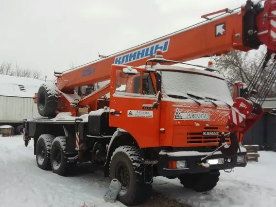 Автокран Камаз 43118 Клинцы КС-55713-5К-1 2026 года новый фото 7