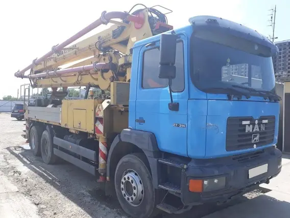 Бетононасос MAN 27 2000 года б/у фото 3